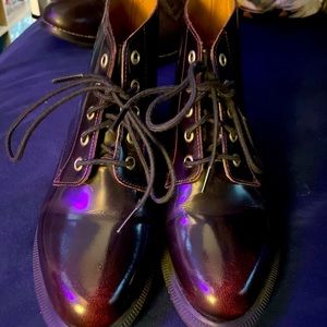Dr Martens Emmeline Boots Arcadia Cherry Red. Womens size 7